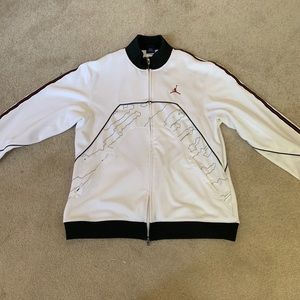White Jordan brand jacket